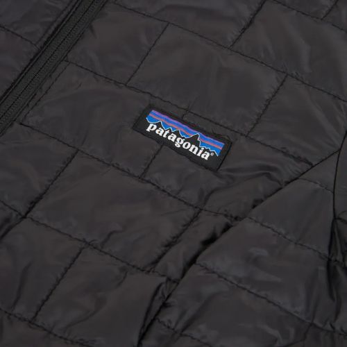 Дамско подплатено яке Patagonia Nano Puff smolder black