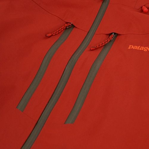 Мъжко яке за дъжд Patagonia Pluma Pro amanita red