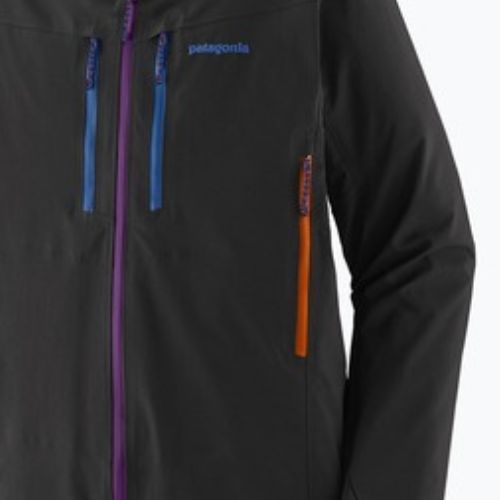 Мъжко яке за дъжд Patagonia Pluma Pro black