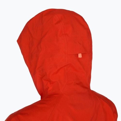 Дамско яке за дъжд Patagonia Pluma Pro sizzle red
