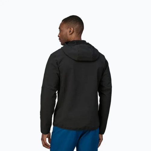 Мъжко софтшел яке Patagonia R2 TechFace Hoody black