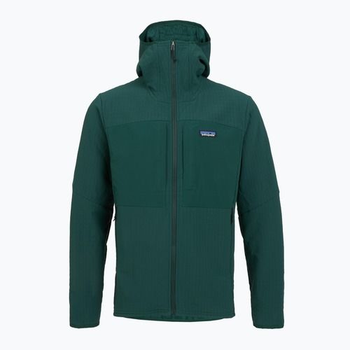 Мъжко софтшел яке Patagonia R2 TechFace Hoody cascade green