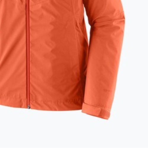 Дамско яке за дъжд Patagonia Granite Crest Rain orange peel
