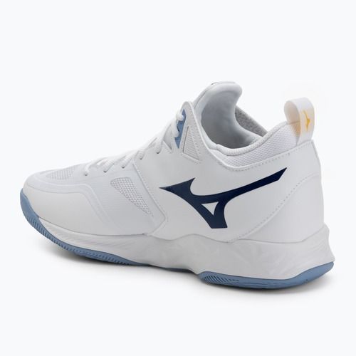 Волейболни обувки Mizuno Wave Dimension Mid бели/bellwether сини/belairblu