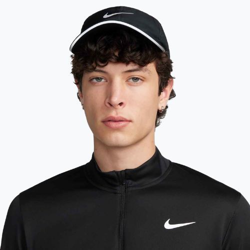 Мъжки суитшърт за бягане Nike Pacer Dri-Fit 1/2 Zip black