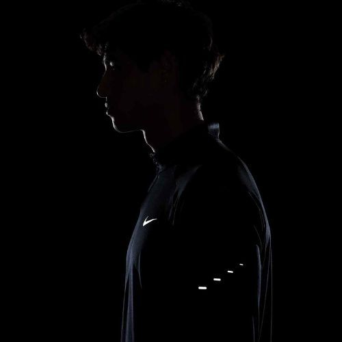 Мъжки суитшърт за бягане Nike Stride 1/4 Zip Dri-Fit black