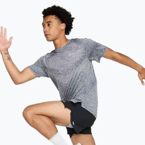 Мъжка тениска за бягане Nike Stride ADV thunder blue / heather