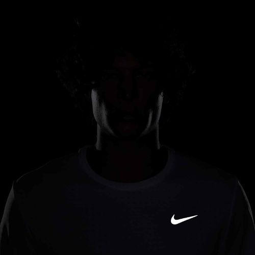 Мъжка тениска за бягане Nike Miler Breathe summit white