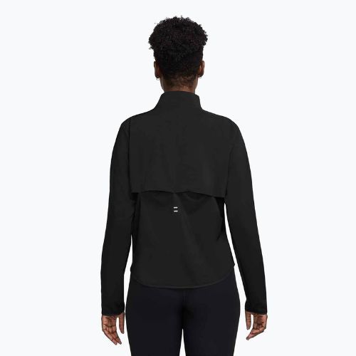 Дамско яке за бягане Nike Tempo Swoosh Run black/white