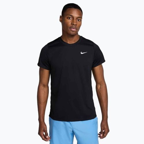 Мъжка тенис тениска Nike Court Dri-Fit Victory черно/бяла