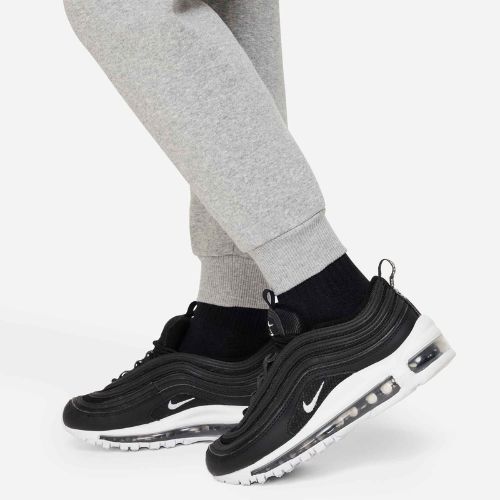 Детски панталони Nike Club Fleece dark grey heather/base grey/white