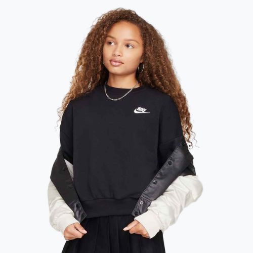 Детски суитшърт Nike Sportswear Club Fleece black/white