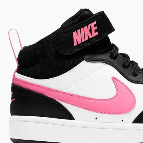 Детски обувки Nike Court Borough Mid 2 black/sunset pulse/white