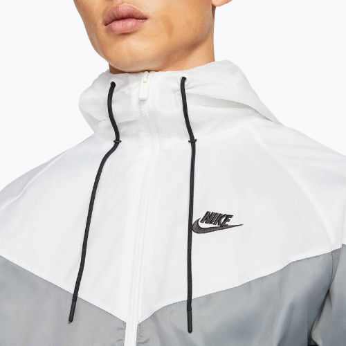 Мъжко яке Nike Sportswear Windrunner smoke grey/white/smoke grey/black