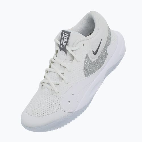 Обувки за волейбол Nike Hyperquick Court Flight SE summit white/metallic silver/pure platinum