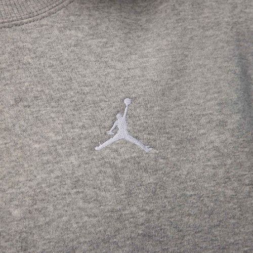 Дамски суитшърт Jordan Brooklyn Fleece dark grey heather/white