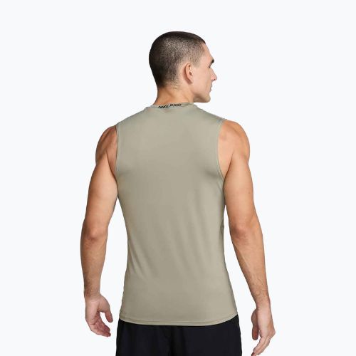 Мъжка тениска за тренировка Nike Pro Dri-Fit Sleeveless Top light army/black
