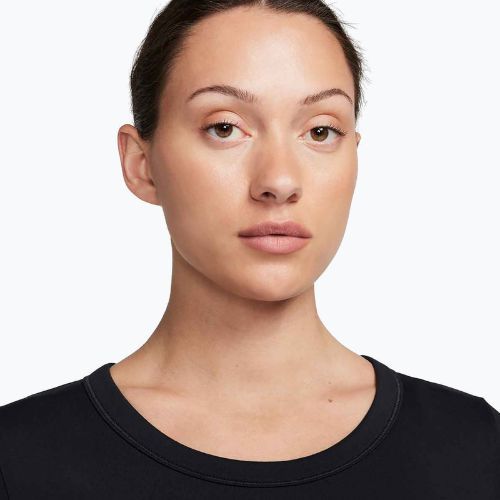 Дамска тениска за тренировка Nike One Fitted Dri-Fit Cropped Top black