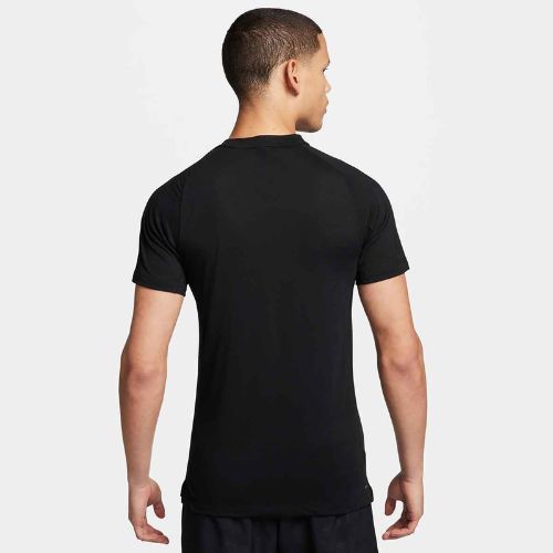 Мъжка тениска за тренировка Nike Flex Rep Dri-Fit black/white