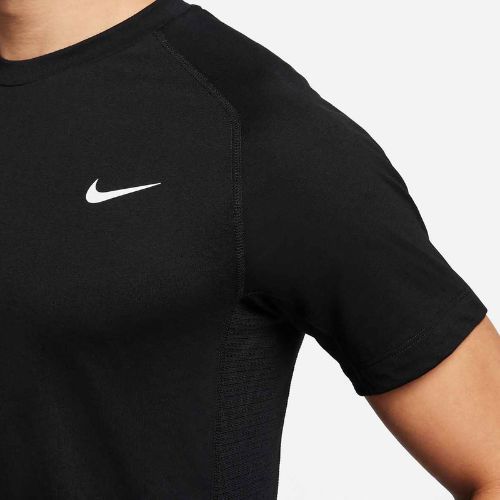 Мъжка тениска за тренировка Nike Flex Rep Dri-Fit black/white