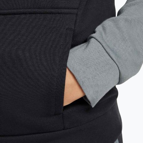 Детски суитшърт Nike Multi Dri-FIT black/smoke grey/white