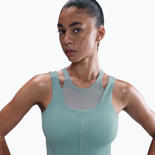 Дамски топ за тренировка Nike One Fitted Dri-Fit Cropped Tank cannon/bicoastal