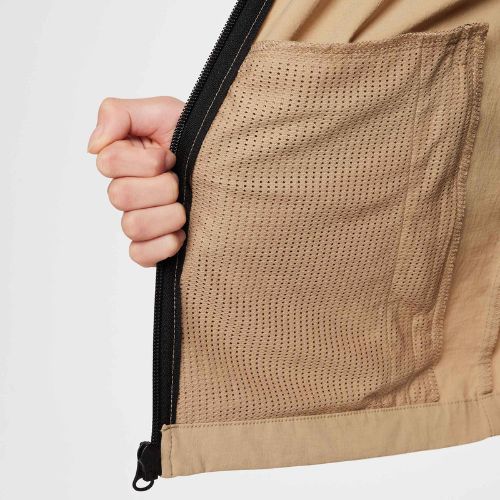 Детско яке Nike Tech Woven parachute beige/parachute beige/black