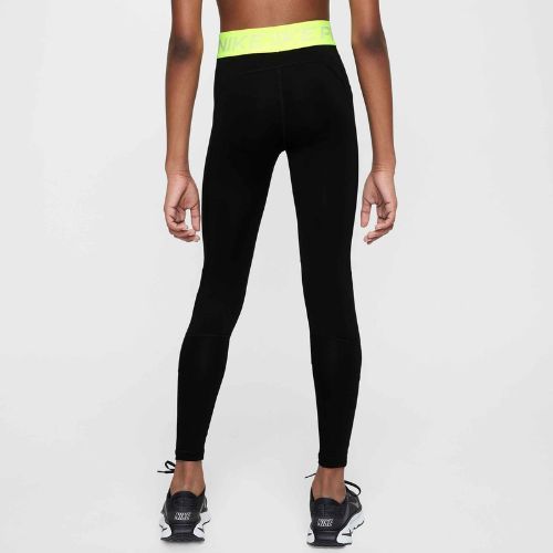 Детски клин Nike Pro Dri-FIT comet black/volt/white