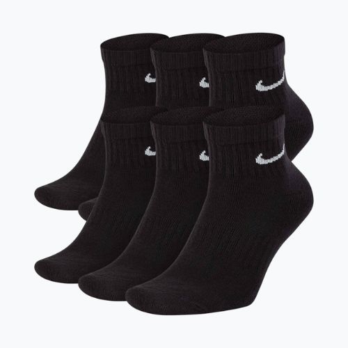 Чорапи Nike Everyday Cushioned 6 чифта black/white