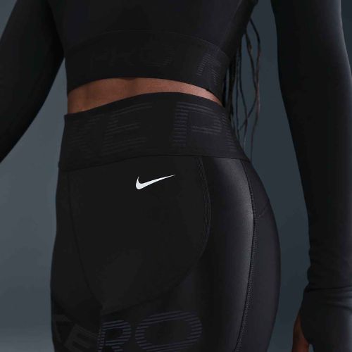 Дамски шорти Nike Pro Sculpt High Waisted 5" Biker black/anthracite/white