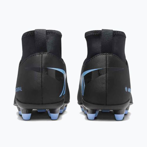 Детски футболни обувки Nike Mercurial Superfly 10 Club FG/MG black/ice blue