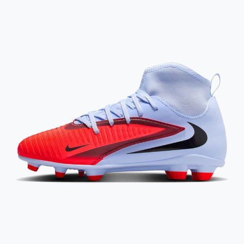 Детски футболни обувки Nike Phantom 6 High Club FG/MG royal tint/bright crimson