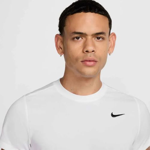 Мъжка тениска за тенис Nike Court Dri-Fit Victory white/black