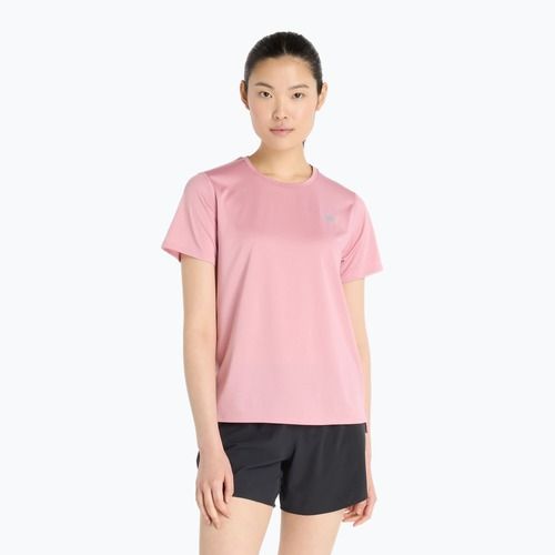 Дамска тениска за бягане New Balance Essentials pink taffy