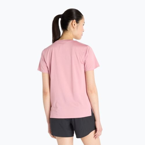 Дамска тениска за бягане New Balance Essentials pink taffy