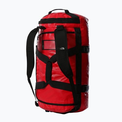Пътна чанта The North Face Base Camp Duffel M 71 l red/ black