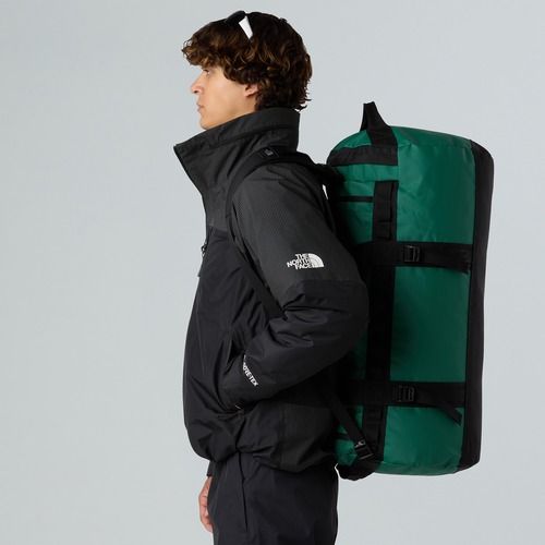 Пътна чанта The North Face Base Camp Duffel M 71 l evergreen/ black