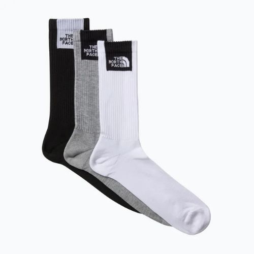 Чорапи The North Face Multi Sport Fine Box Cush Crew 3 чифта white/black
