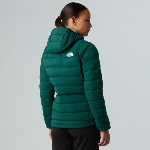 Дамско пухено яке The North Face Abseil Stretch Down Hoodie hunter green