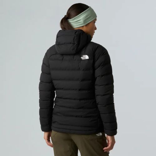Дамско пухено яке The North Face Abseil Stretch Down Hoodie black
