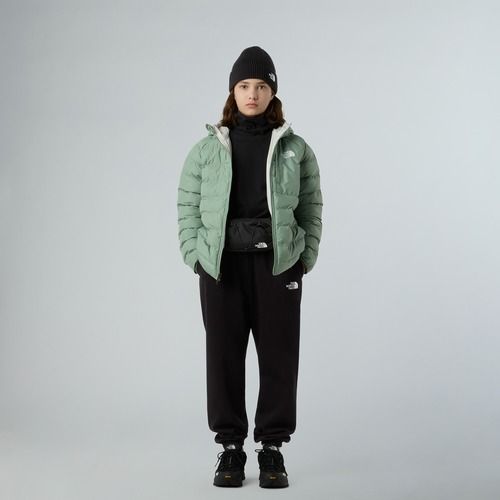Детско пухено яке The North Face Reversible Perrito Hooded slate moss