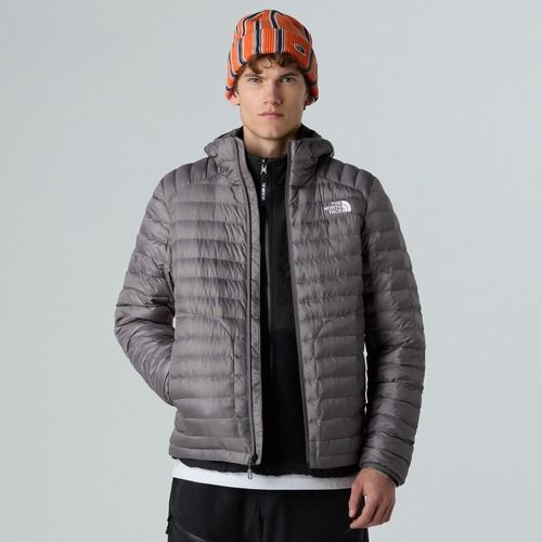 Мъжко пухено яке The North Face Huila Synthetic Hoodie smoked pearl