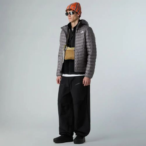 Мъжко пухено яке The North Face Huila Synthetic Hoodie smoked pearl