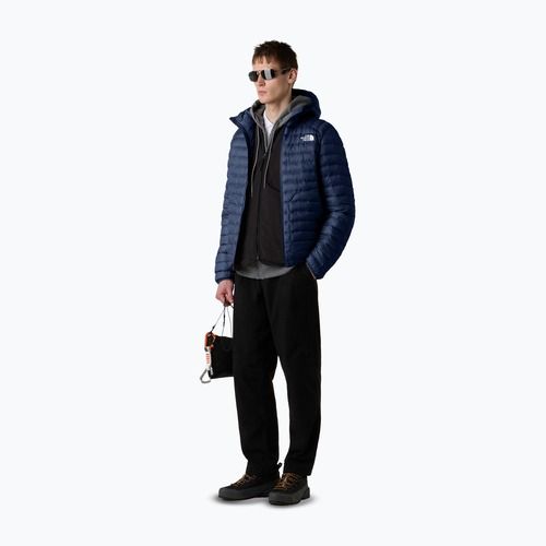 Мъжко пухено яке The North Face Huila Synthetic Hoodie summit navy