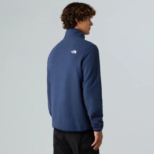 Мъжки суитшърт от полар The North Face Glacier Fleece 1/4 Zip summit navy