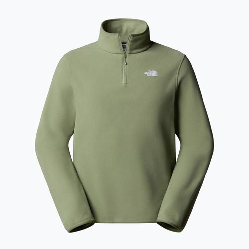 Мъжки суитшърт от полар The North Face Glacier Fleece 1/4 Zip bark mist