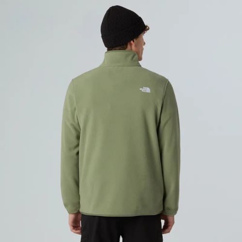 Мъжки суитшърт от полар The North Face Glacier Fleece 1/4 Zip bark mist