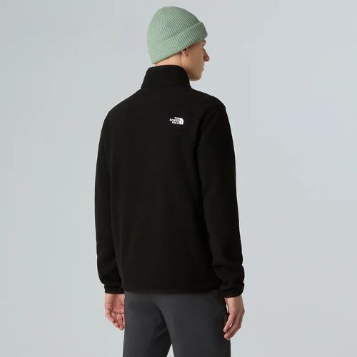 Мъжки суитшърт от полар The North Face Glacier Fleece 1/4 Zip black