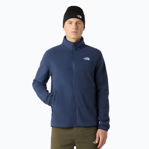 Мъжки суитшърт от полар The North Face Glacier Fleece summit navy