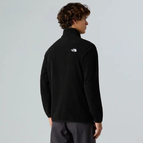 Мъжки суитшърт от полар The North Face Glacier Fleece black